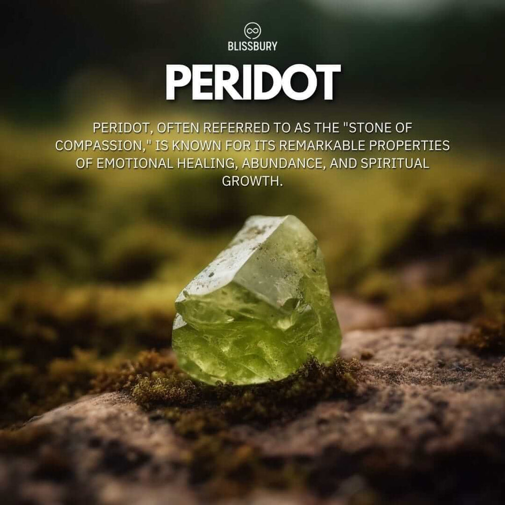 Raw Peridot Wire Wrapped Ring - Compassion, Abundance, Growth - Blissbury