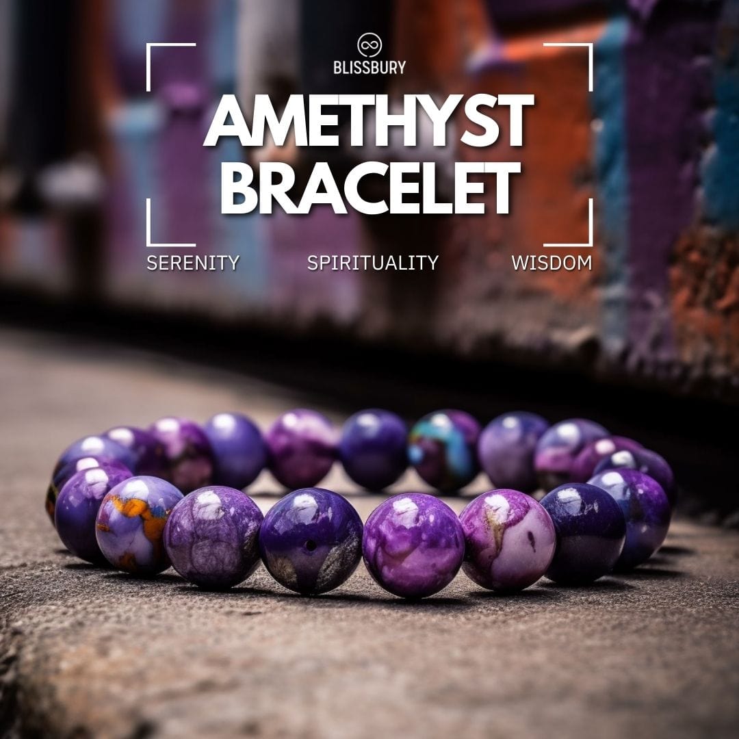Amethyst Bracelet - Serenity, Spirituality, Wisdom