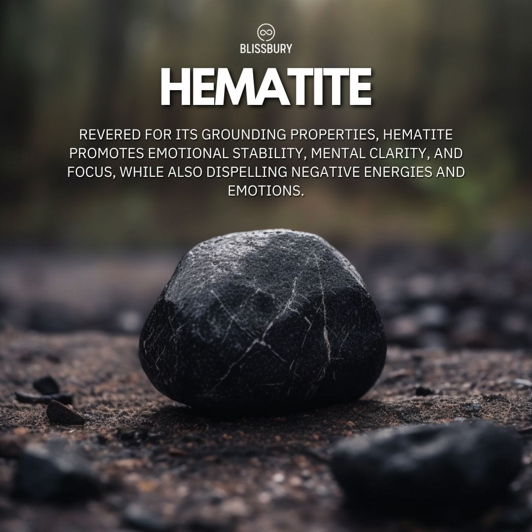 Hematite Bracelet - Grounding, Balance, Strength