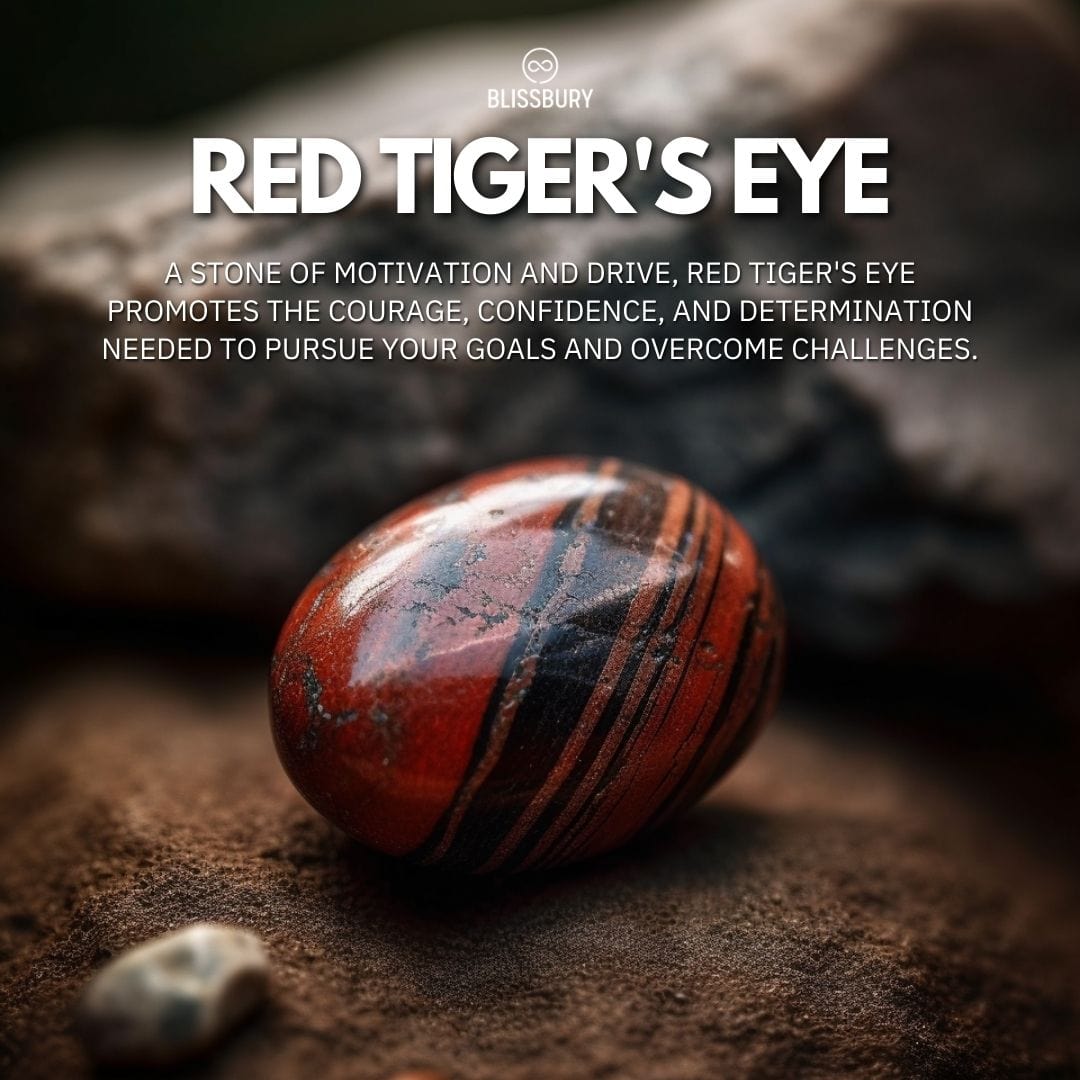 Red Tiger's Eye Bracelet - Passion, Motivation, Strength