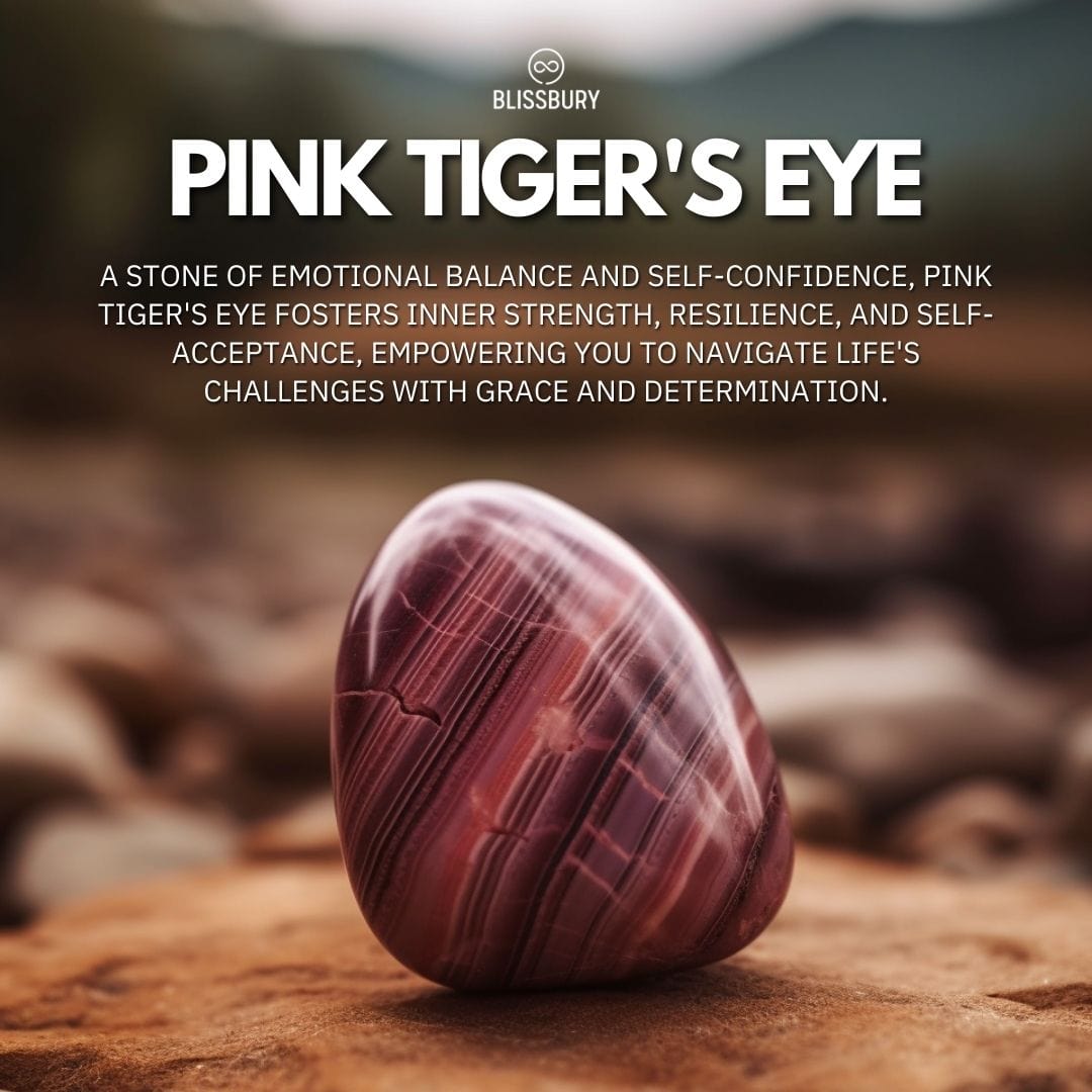 Pink Tiger's Eye Bracelet - Acceptance, Confidence, Inspiration