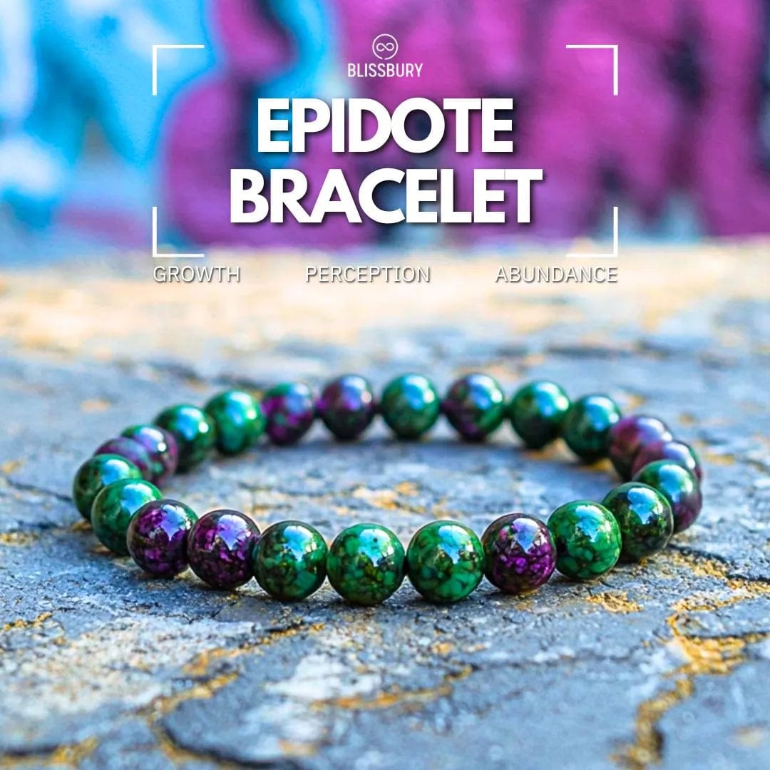 Epidot-Armband - Wachstum, Wahrnehmung, Fülle