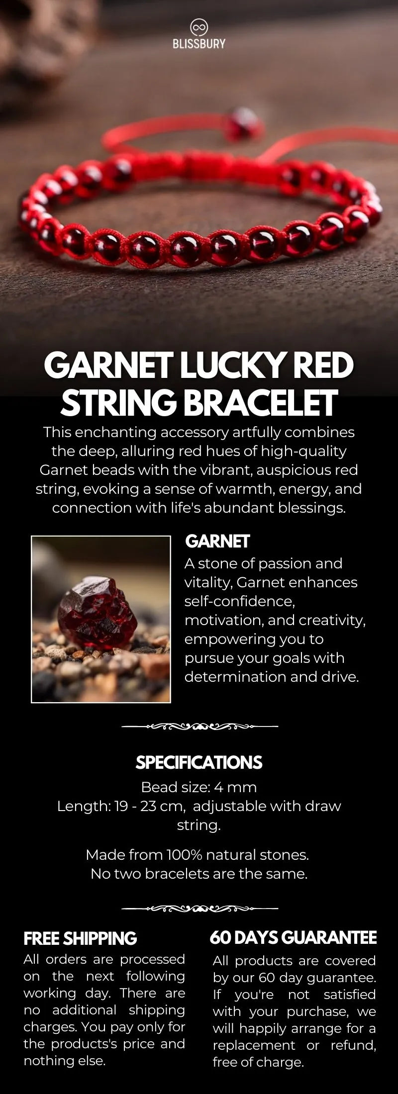 The Original Lucky Ceramic Red String Bracelets [Set of 2] - Spiritual  Bliss Shop