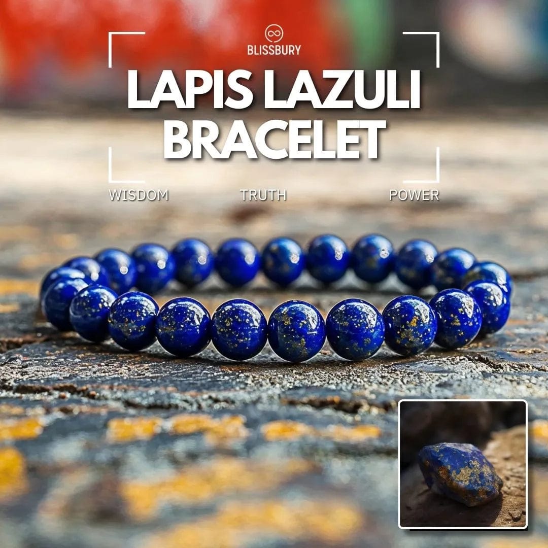 Bracelet Lapis Lazuli – Sagesse, Vérité, Pouvoir
