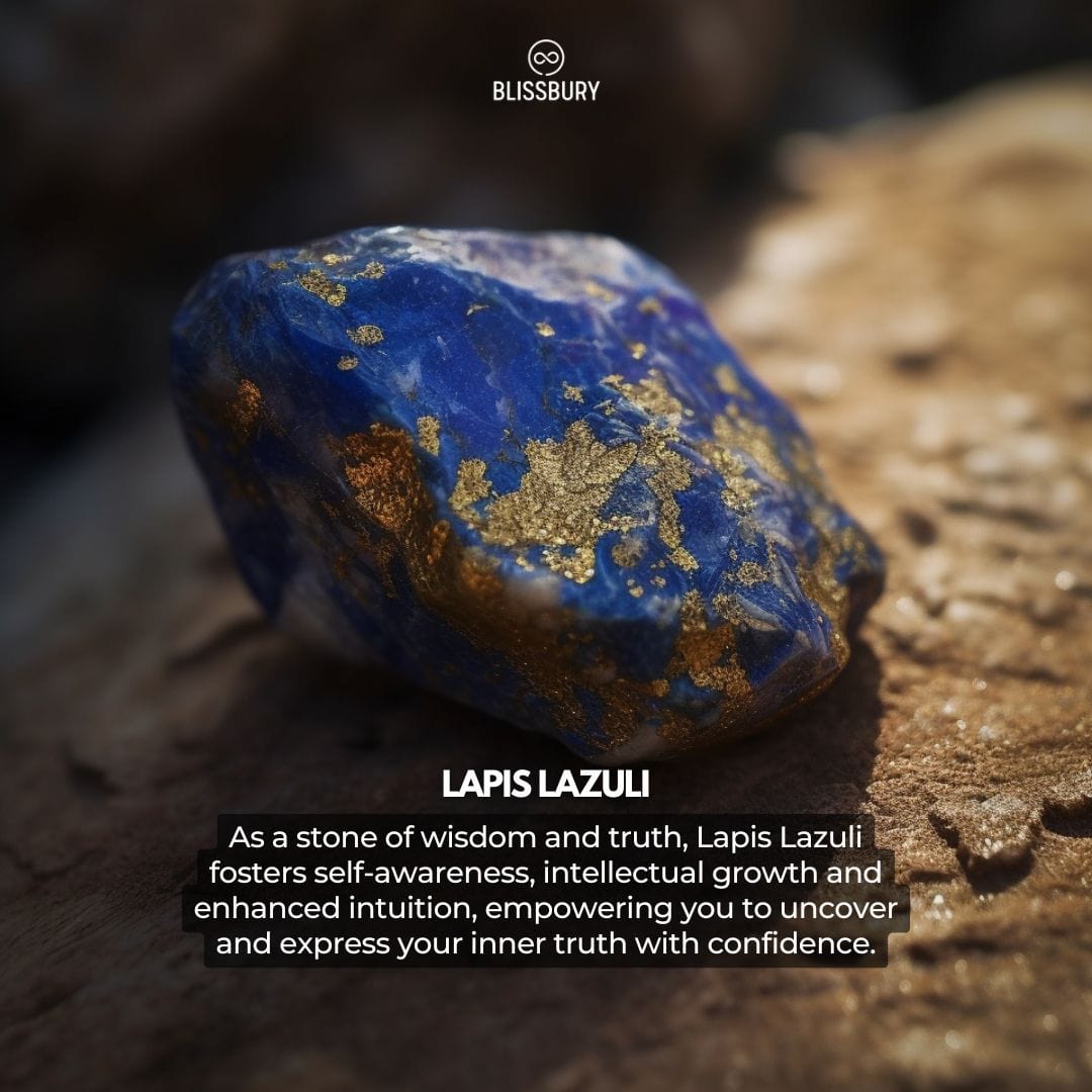 Lapis Lazuli Bracelet - Wisdom, Truth, Power - Blissbury