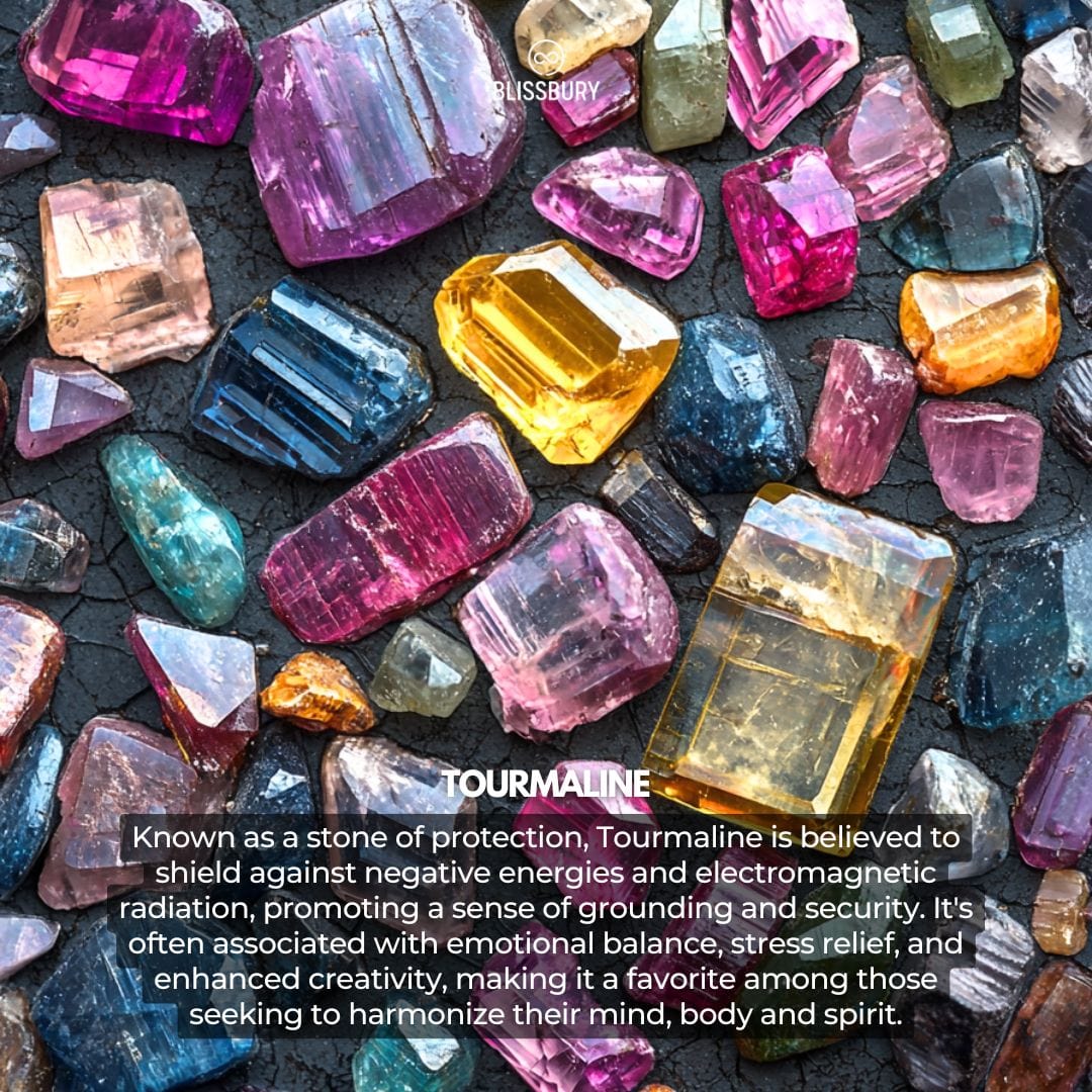 Multicolor Tourmaline Bracelet - Harmony, Creativity, Growth - Blissbury