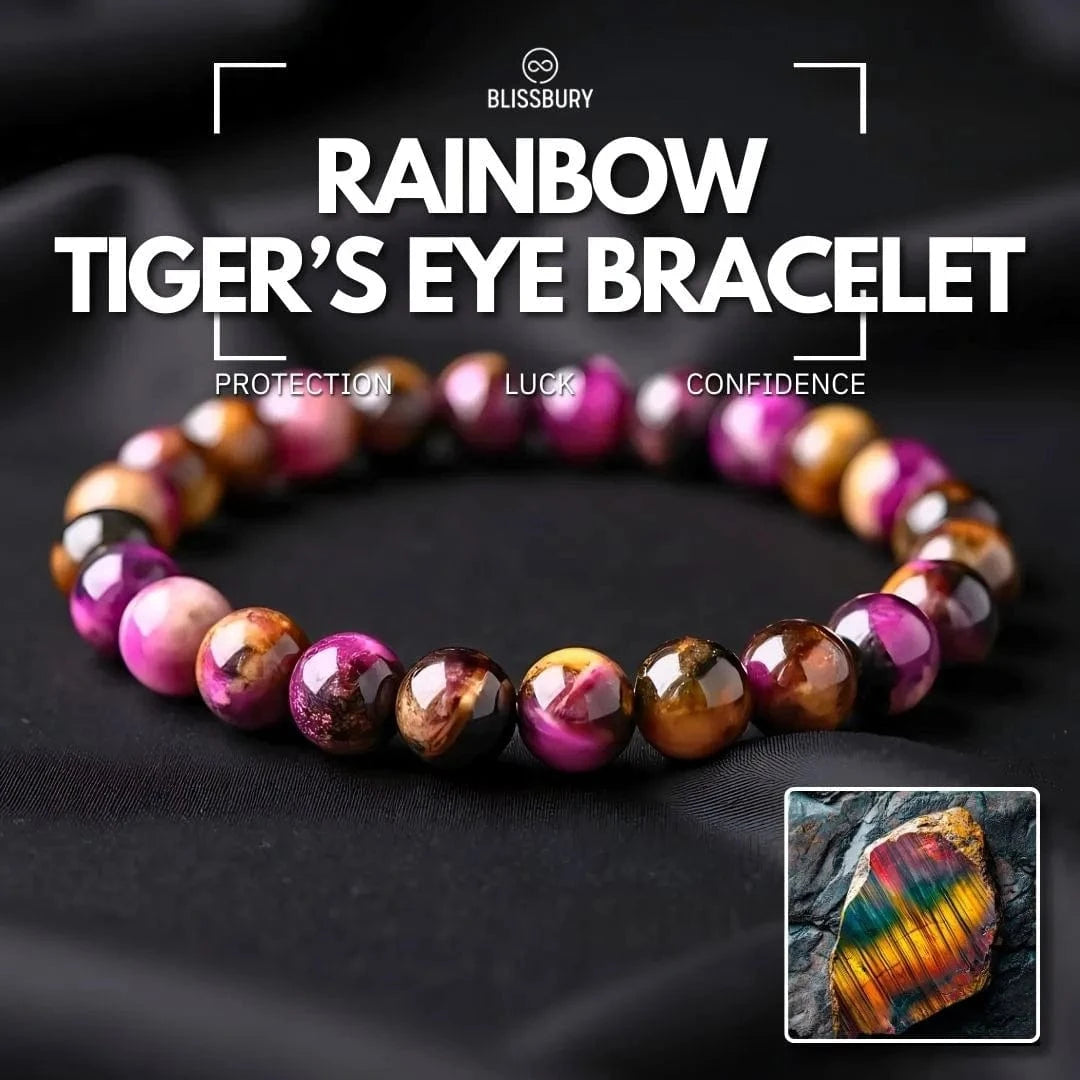 Bracelet Oeil de Tigre Arc-en-ciel