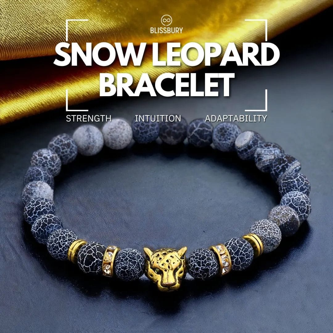 Snow Leopard Bracelet - Strength, Intuition, Adaptability