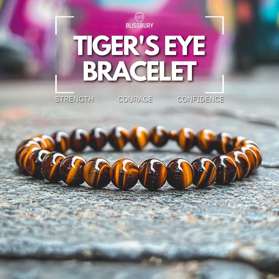 Tiger's Eye Bracelet - Strength, Courage, Confidence