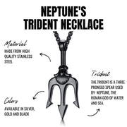Neptune's Trident Necklace - Blissbury.co