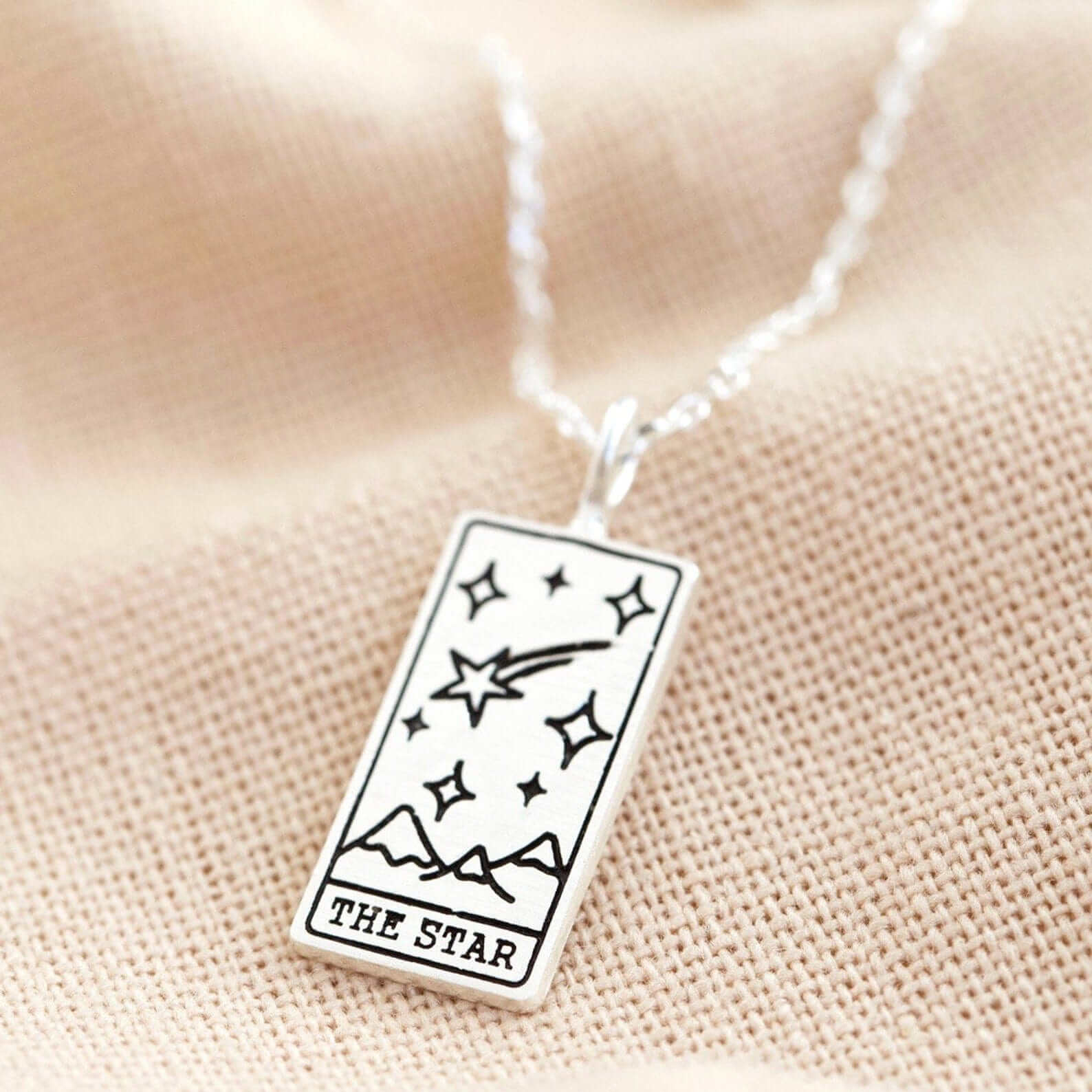 Tarot Card Pendant Necklace - Guidance, Protection, Discovery - Blissbury